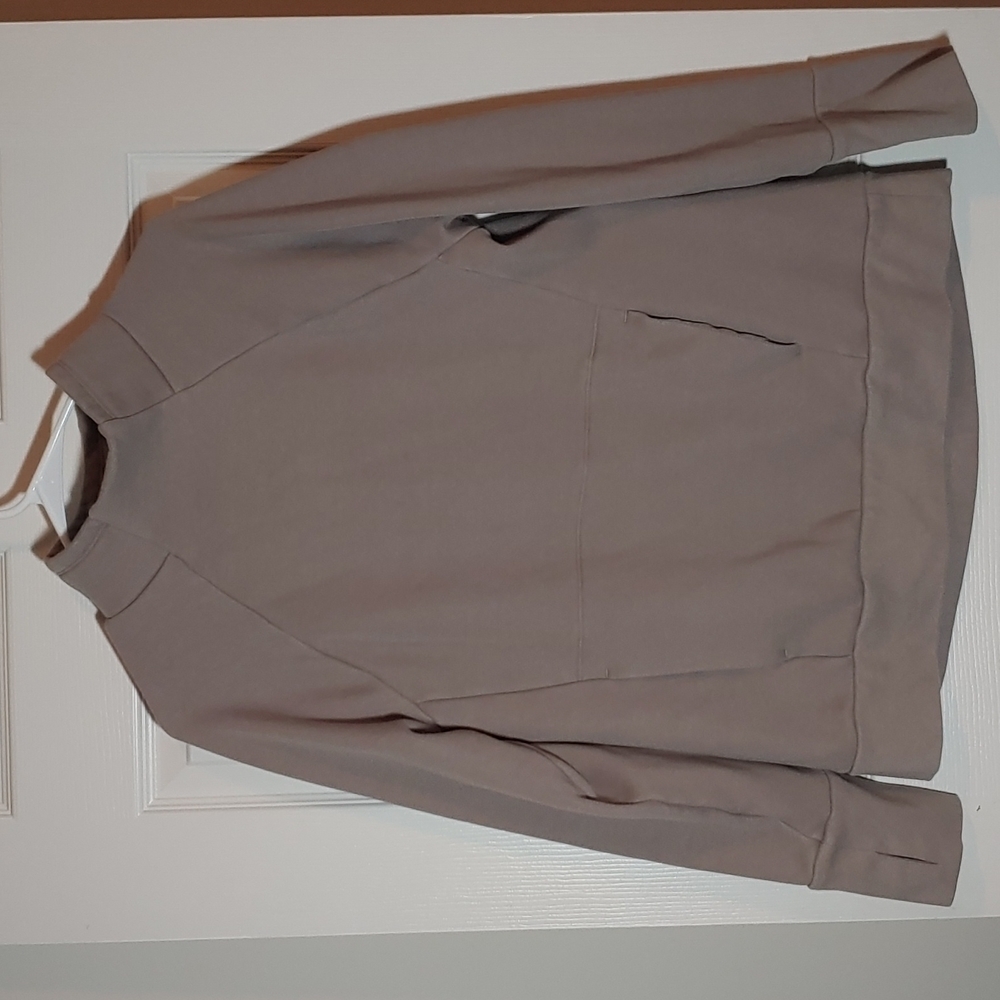 Fabletics Pullover Gray/Beige Like New Size M